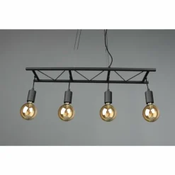 Luminaires Reality Suspensions|Suspension Reality Ladder Noir, 4 lumières