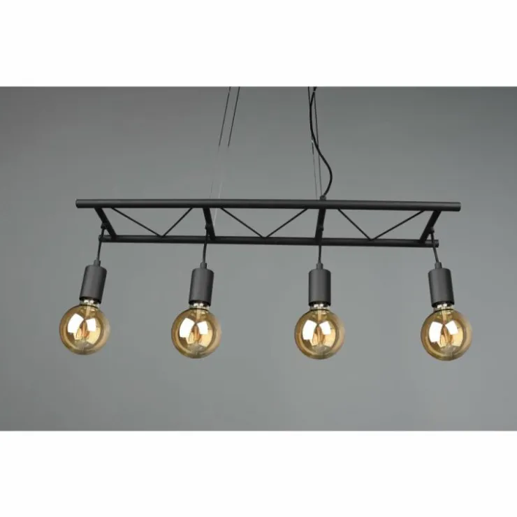 Luminaires Reality Suspensions|Suspension Reality Ladder Noir, 4 lumières