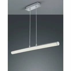 Luminaires Reality Suspensions|Suspension Reality LEIA LED Chrome, 1 lumière, Télécommandes, Changeur de couleurs
