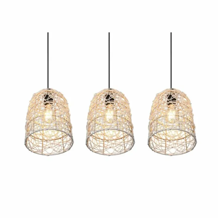 Luminaires Reality Suspensions|Suspension Reality Lovis Noir, 3 lumières