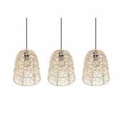 Luminaires Reality Suspensions|Suspension Reality Lovis Noir, 3 lumières