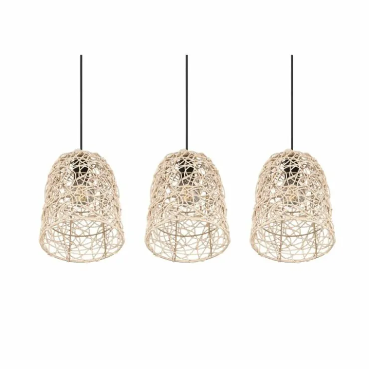 Luminaires Reality Suspensions|Suspension Reality Lovis Noir, 3 lumières