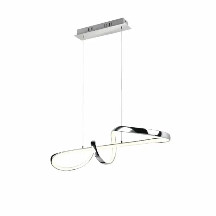 Luminaires Reality Éclairage Led|Suspension Reality PADUA LED Chrome, 1 lumière