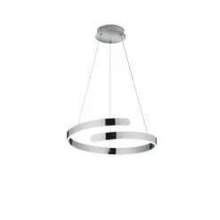 Luminaires Reality Éclairage Led|Suspension Reality Parma LED Chrome, 1 lumière