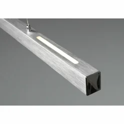 Luminaires Reality Suspensions|Suspension Reality Paros LED Aluminium brossé, 3 lumières