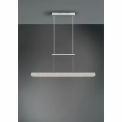Luminaires Reality Suspensions|Suspension Reality Paros LED Aluminium brossé, 3 lumières
