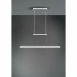 Luminaires Reality Suspensions|Suspension Reality Paros LED Aluminium brossé, 3 lumières