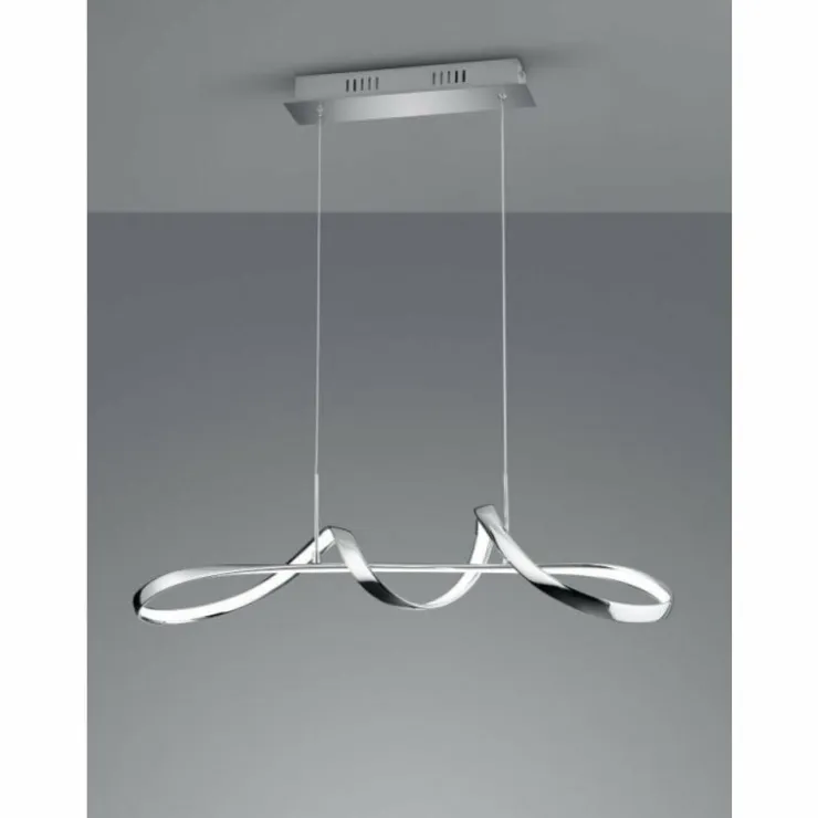 Luminaires Reality Éclairage Led|Suspension Reality Perugia LED Chrome, 1 lumière