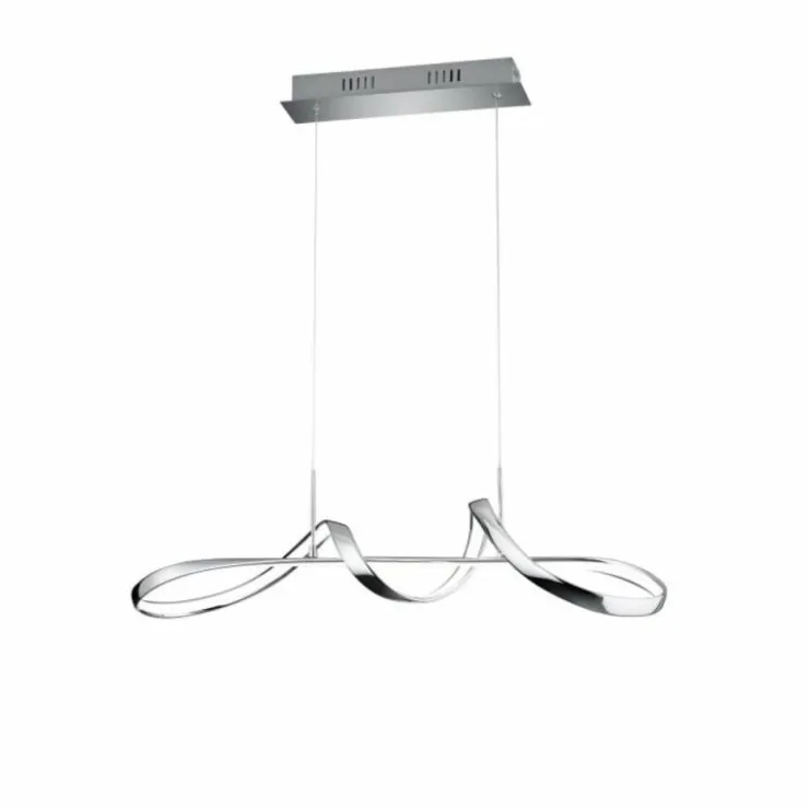 Luminaires Reality Éclairage Led|Suspension Reality Perugia LED Chrome, 1 lumière