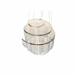 Luminaires Reality Éclairage Led|Suspension Reality POMP LED Chrome, 1 lumière, Télécommandes
