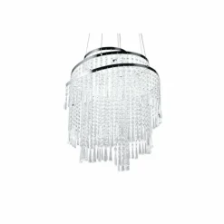 Luminaires Reality Éclairage Led|Suspension Reality POMP LED Chrome, 1 lumière, Télécommandes