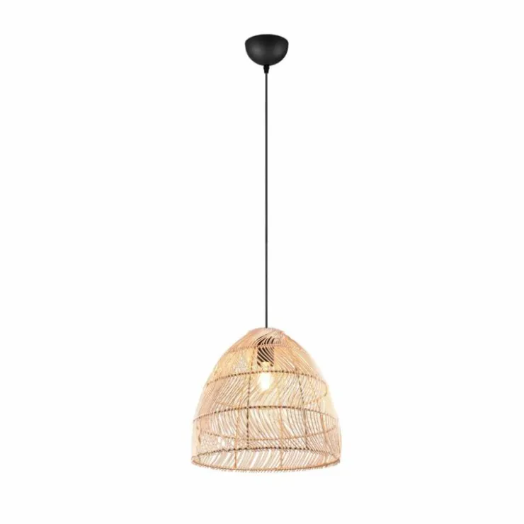 Luminaires Reality Suspensions|Suspension Reality Rike Noir, 1 lumière