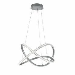 Luminaires Reality Éclairage Led|Suspension Reality Rubin LED Aluminium, 1 lumière, Télécommandes, Changeur de couleurs