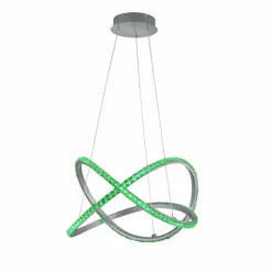 Luminaires Reality Éclairage Led|Suspension Reality Rubin LED Aluminium, 1 lumière, Télécommandes, Changeur de couleurs