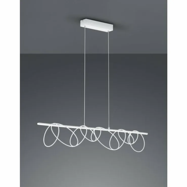 Luminaires Reality Éclairage Led|Suspension Reality Saba LED Blanc, 1 lumière