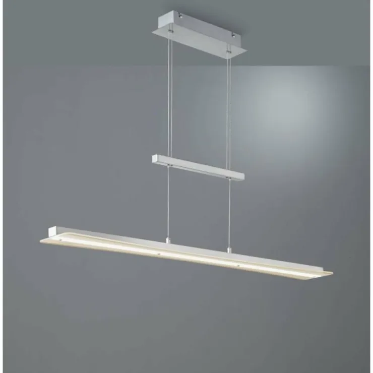 Luminaires Reality Suspensions|Suspension Reality SMASH LED Nickel mat, 1 lumière