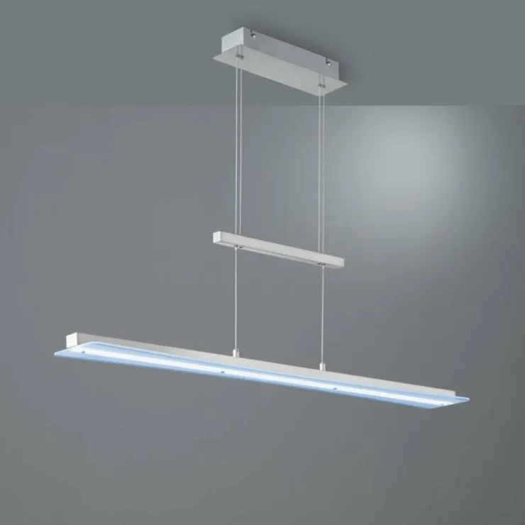 Luminaires Reality Suspensions|Suspension Reality SMASH LED Nickel mat, 1 lumière
