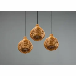 Luminaires Reality Suspensions|Suspension Reality Sprout Noir, 3 lumières
