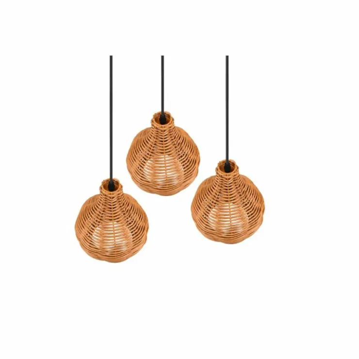 Luminaires Reality Suspensions|Suspension Reality Sprout Noir, 3 lumières