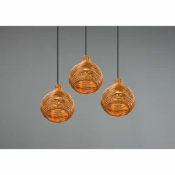Luminaires Reality Suspensions|Suspension Reality Sprout Noir, 3 lumières