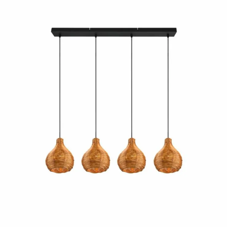 Luminaires Reality Suspensions|Suspension Reality Sprout Noir, 4 lumières