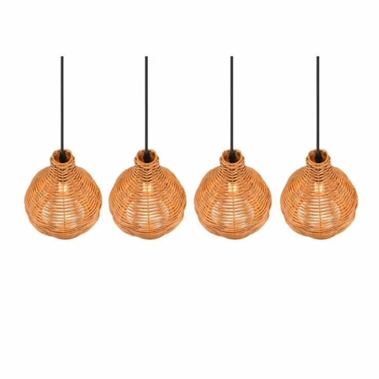 Luminaires Reality Suspensions|Suspension Reality Sprout Noir, 4 lumières