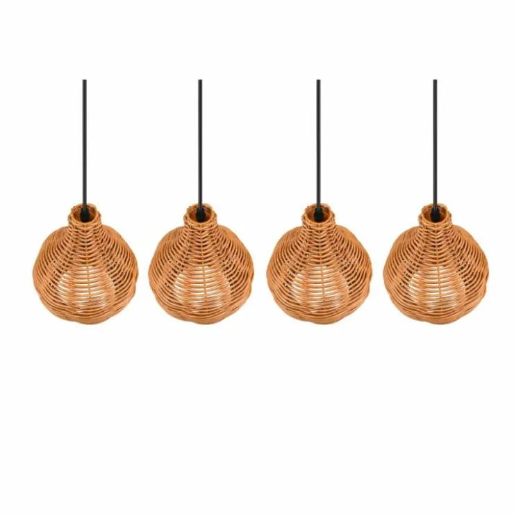 Luminaires Reality Suspensions|Suspension Reality Sprout Noir, 4 lumières