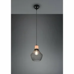 Luminaires Reality Suspensions|Suspension Reality Valeria Noir, 1 lumière