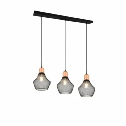 Luminaires Reality Suspensions|Suspension Reality Valeria Noir, 3 lumières