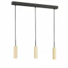 SCHÖNER WOHNEN-Kollektion Suspensions|Suspension STINA LED Noir, 3 lumières