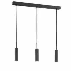 SCHÖNER WOHNEN-Kollektion Éclairage Led|Suspension STINA LED Noir, 3 lumières