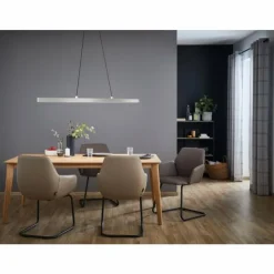 SCHÖNER WOHNEN-Kollektion Éclairage Led|Suspension SCHÖNER-WOHNEN-Kollektion Stripe LED Aluminium, 1 lumière