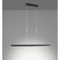 SCHÖNER WOHNEN-Kollektion Éclairage Led|Suspension SCHÖNER-WOHNEN-Kollektion Straight LED Noir, 1 lumière