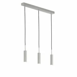 SCHÖNER WOHNEN-Kollektion Éclairage Led|Suspension SCHÖNER-WOHNEN-Kollektion Stina LED Nickel mat, 3 lumières