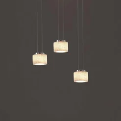 Luminaires Serien Lighting Éclairage Led|Suspension Serien Lighting REEF LED Acier inoxydable, 1 lumière