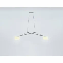 Luminaires Serien Lighting Éclairage Led|Suspension Serien Lighting TWIN LED Chrome, 2 lumières