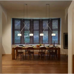 Luminaires Serien Lighting Éclairage Led|Suspension Serien Lighting TWIN LED Chrome, 2 lumières