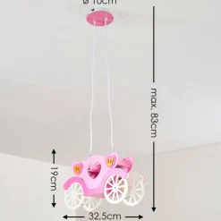 hofstein Suspensions|Suspension Srono Rose, 2 lumières