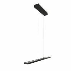 Luminaires Steinhauer Suspensions|Suspension Steinhauer Bande LED Noir, 4 lumières