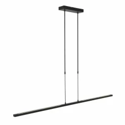 Luminaires Steinhauer Éclairage Led|Suspension Steinhauer Bande LED Noir, 3 lumières