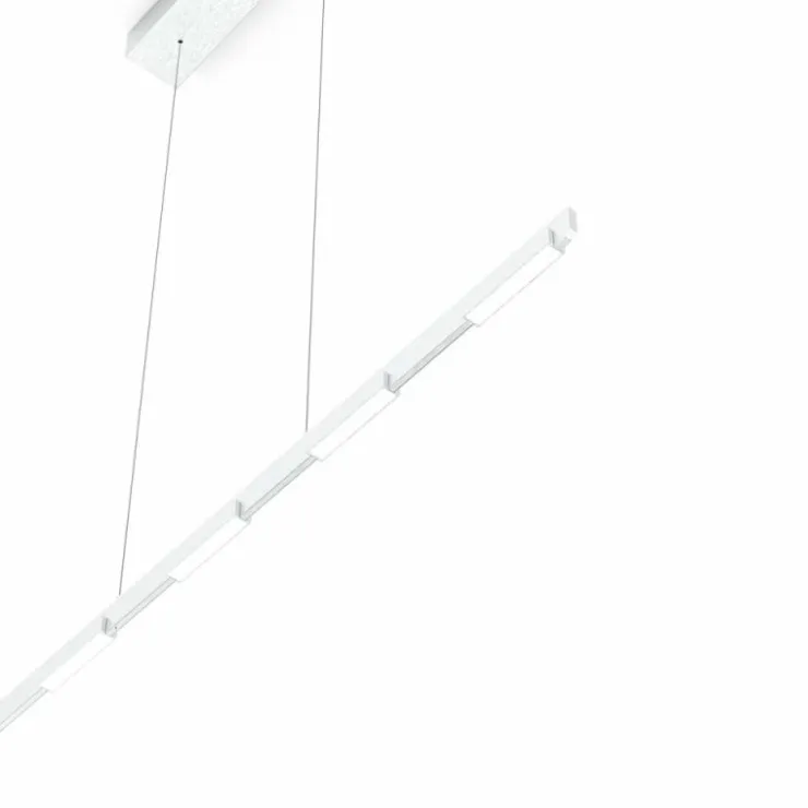 Luminaires Steinhauer Éclairage Led|Suspension Steinhauer Bloc LED Acier brossé, 7 lumières