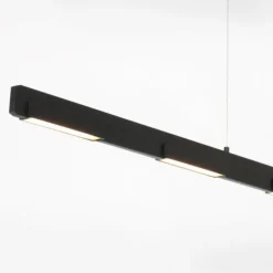 Luminaires Steinhauer Éclairage Led|Suspension Steinhauer Bloc LED Noir, 7 lumières