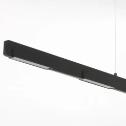 Luminaires Steinhauer Éclairage Led|Suspension Steinhauer Bloc LED Noir, 7 lumières