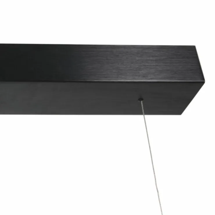 Luminaires Steinhauer Éclairage Led|Suspension Steinhauer Bloc LED Noir, 7 lumières