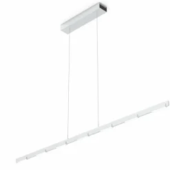 Luminaires Steinhauer Suspensions|Suspension Steinhauer Bloc LED Acier brossé, 11 lumières