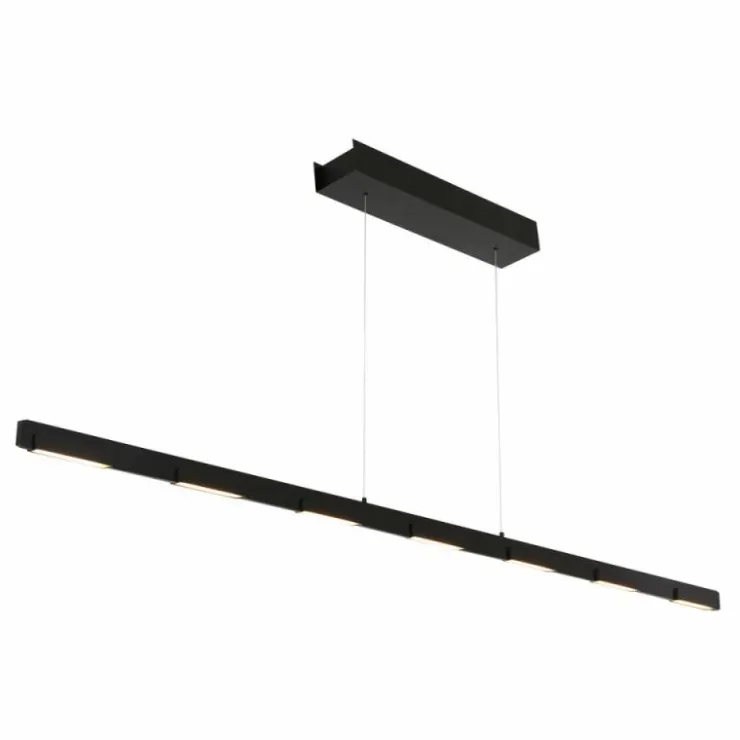 Luminaires Steinhauer Éclairage Led|Suspension Steinhauer Bloc LED Noir, 11 lumières