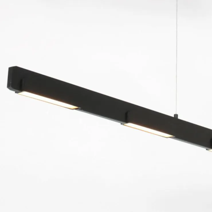 Luminaires Steinhauer Éclairage Led|Suspension Steinhauer Bloc LED Noir, 11 lumières