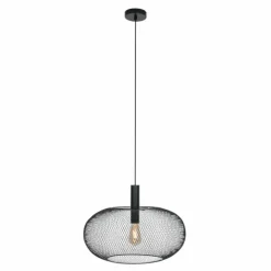 Luminaires Steinhauer Suspensions|Suspension Steinhauer Cloud Noir, 1 lumière