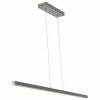 Luminaires Steinhauer Éclairage Led|Suspension Steinhauer Light Stripe LED Acier inoxydable, 1 lumière