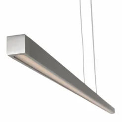 Luminaires Steinhauer Éclairage Led|Suspension Steinhauer Light Stripe LED Acier inoxydable, 1 lumière